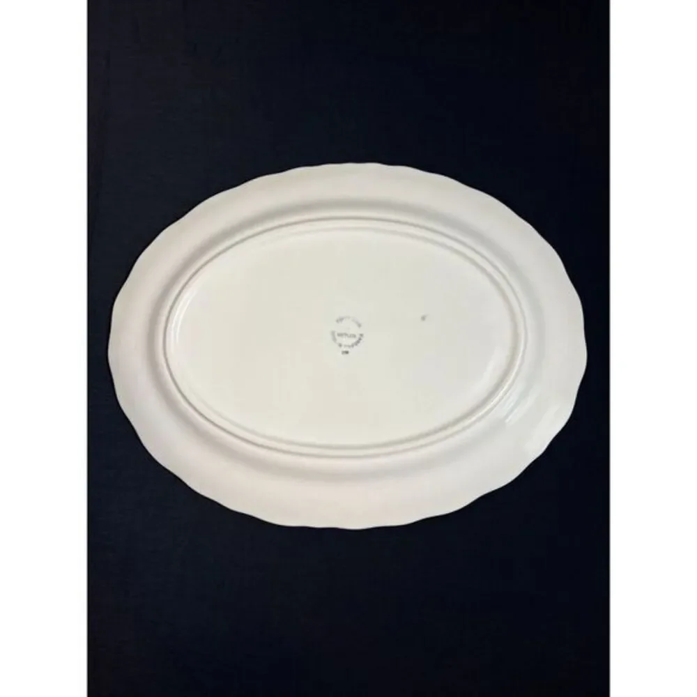 Metlox Poppy Trail Cream Color Oval (14.5X11
